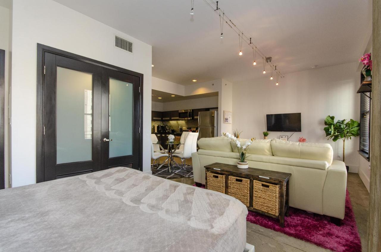 Апартаменты Modern Loft With Rooftop Lounge In Dtla Лос-Анджелес Экстерьер фото